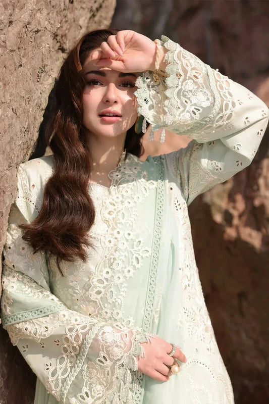 Picture of Serene - Hania Luxury Lawn Collection - SL 80 Zimal - Unstitched - Available at Raja Sahib