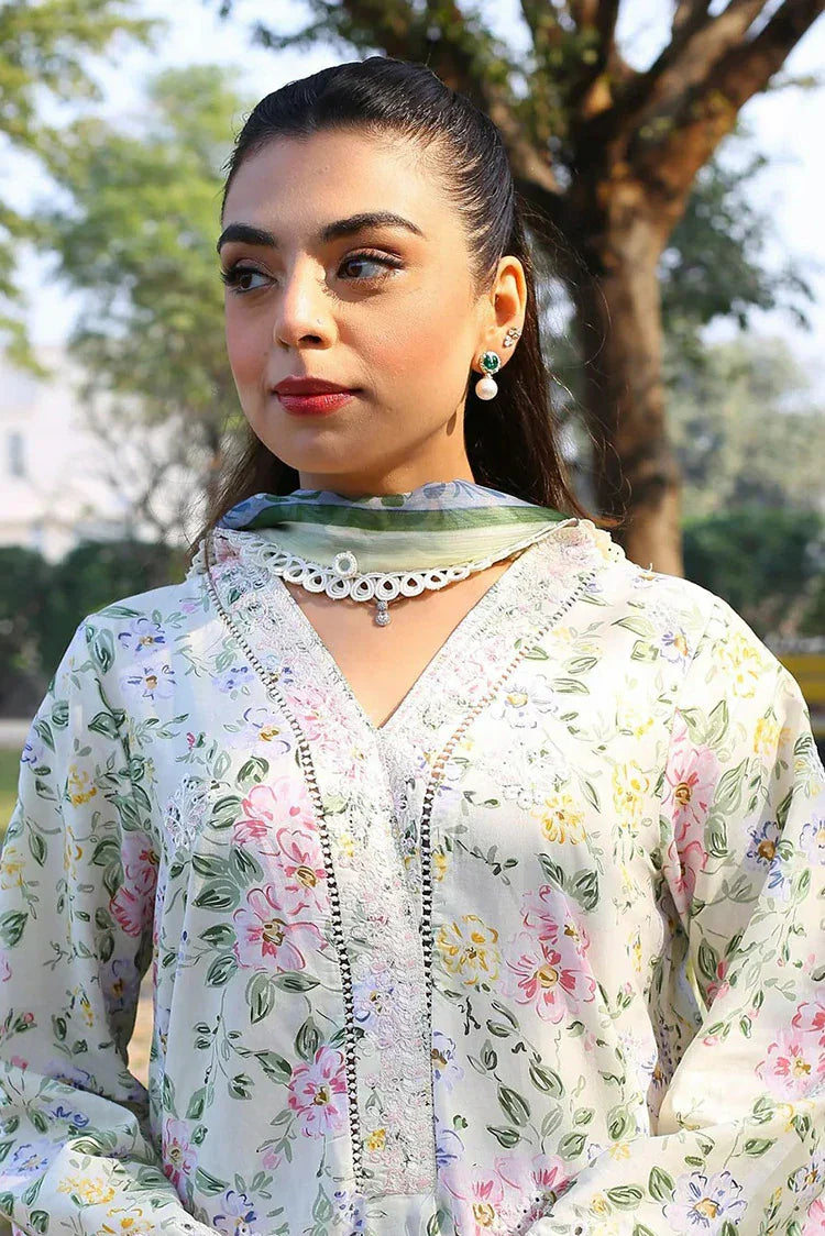 Picture of Zyna - Lawn Collection - 07 Anira - Unstitched - Available at Raja Sahib
