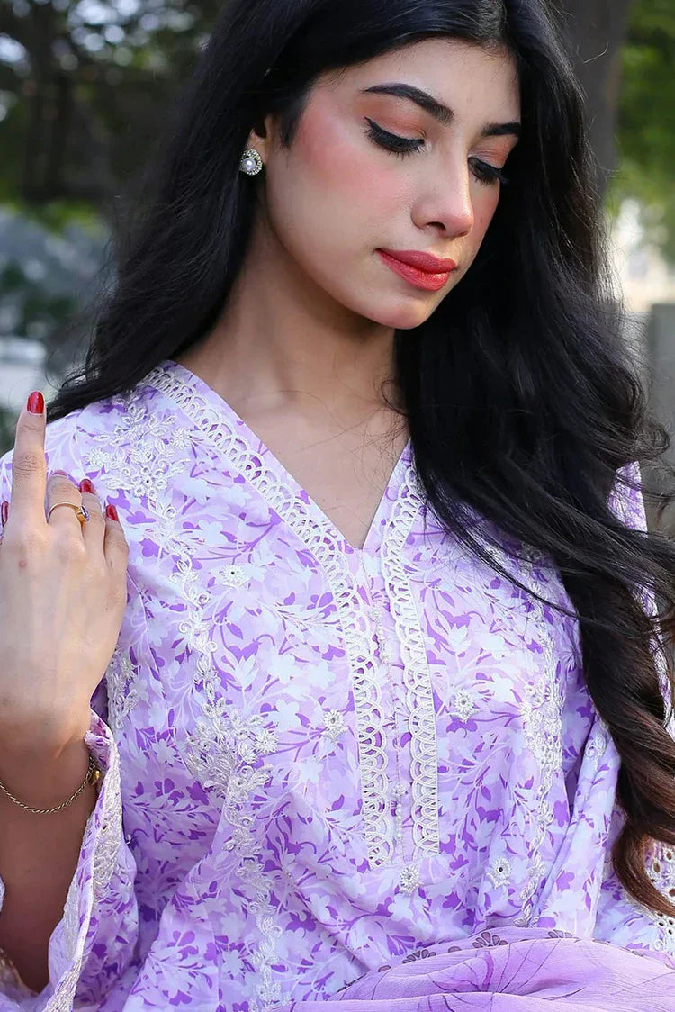 Picture of Zyna - Lawn Collection - 08 Sylia - Unstitched - Available at Raja Sahib