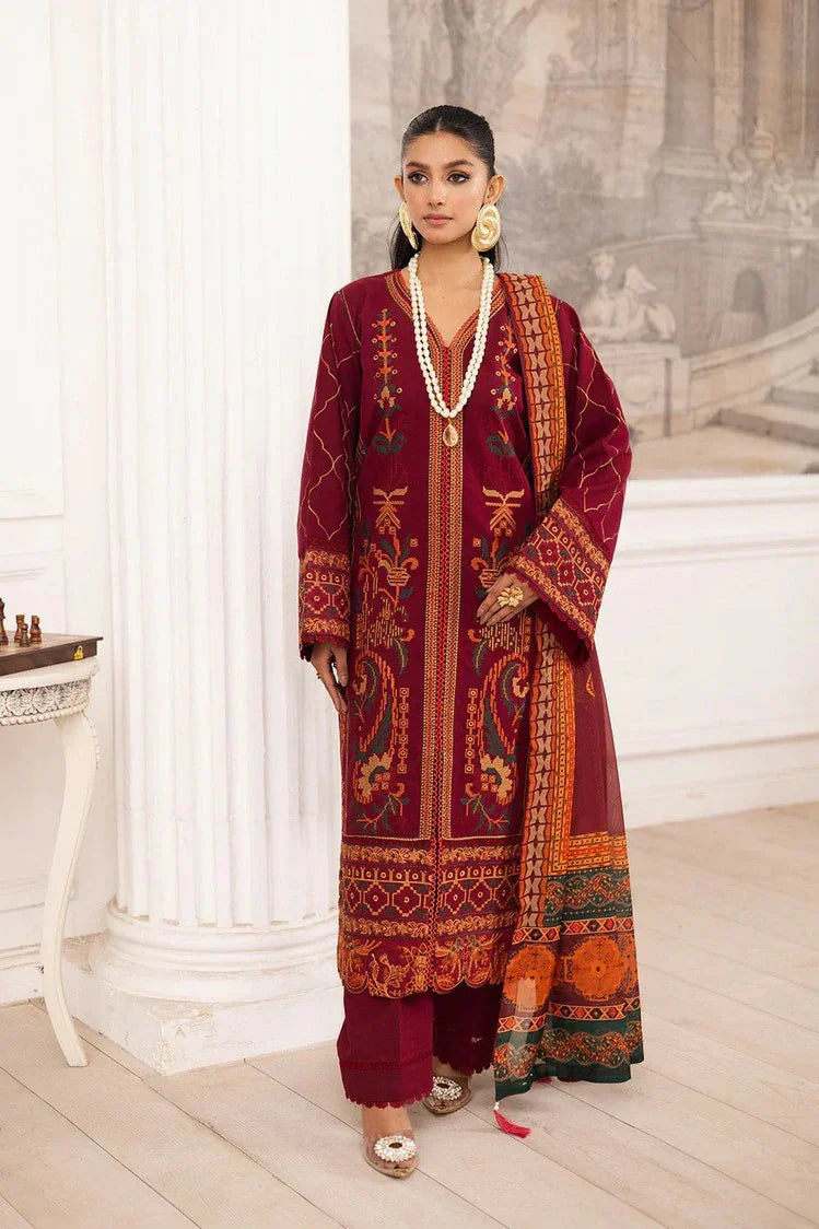 Picture of Maryum N Maria - Mira Luxury Lawn Collection - SAHAR-FS50114 - Unstitched - Available at Raja Sahib