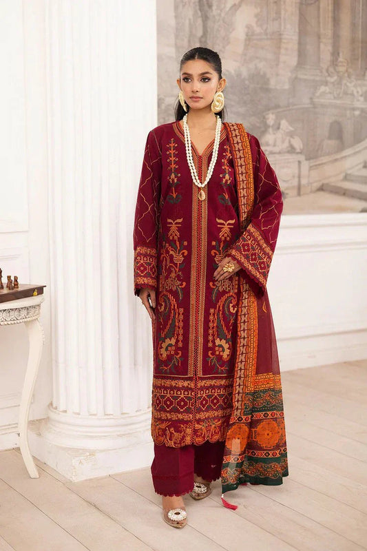 Picture of Maryum N Maria - Mira Luxury Lawn Collection - SAHAR-FS50114 - Unstitched - Available at Raja Sahib