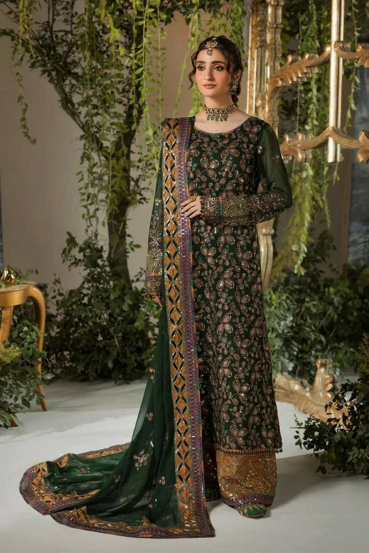 Picture of House of Nawab - Gulmira Luxury Chiffon Collection - 02 FAIQAH - Unstitched - Available at Raja Sahib