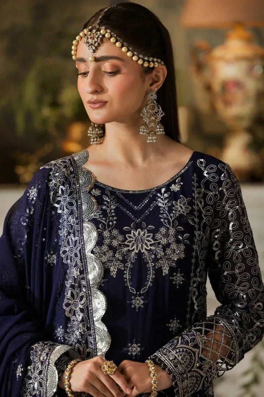 Picture of House of Nawab - Gulmira Luxury Chiffon Collection - 07 ZEENAT - Unstitched - Available at Raja Sahib