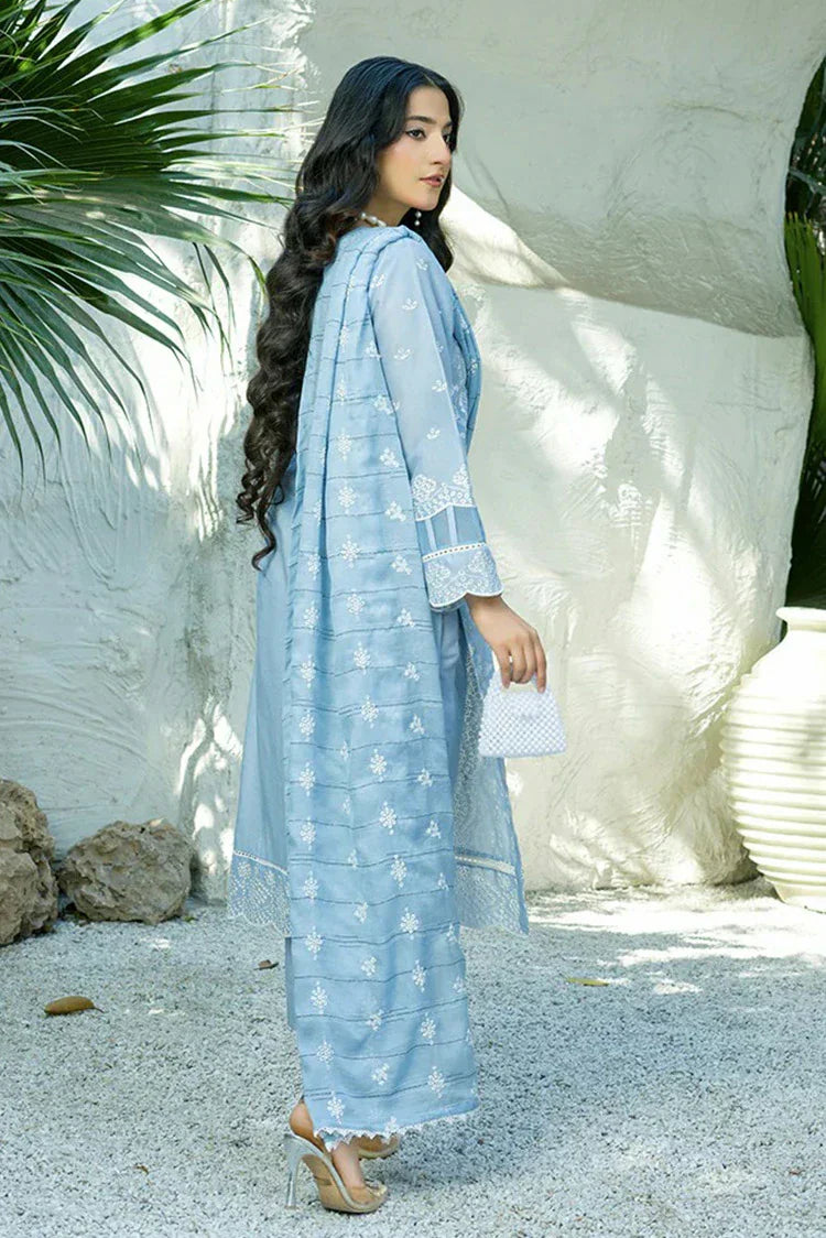 Picture of Banafsheh - Chikankari Luxury Embroidered Lawn Collection - BN-304 - Unstitched - Available at Raja Sahib