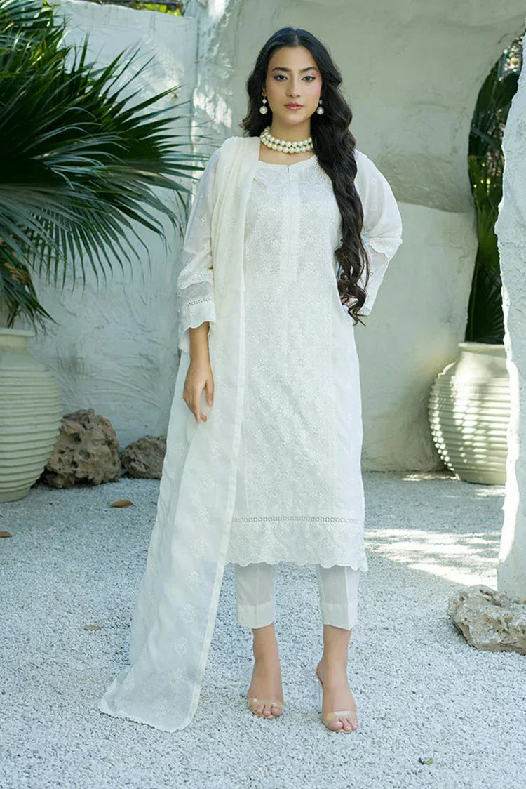 Picture of Banafsheh - Chikankari Luxury Embroidered Lawn Collection - BN-305 - Unstitched - Available at Raja Sahib