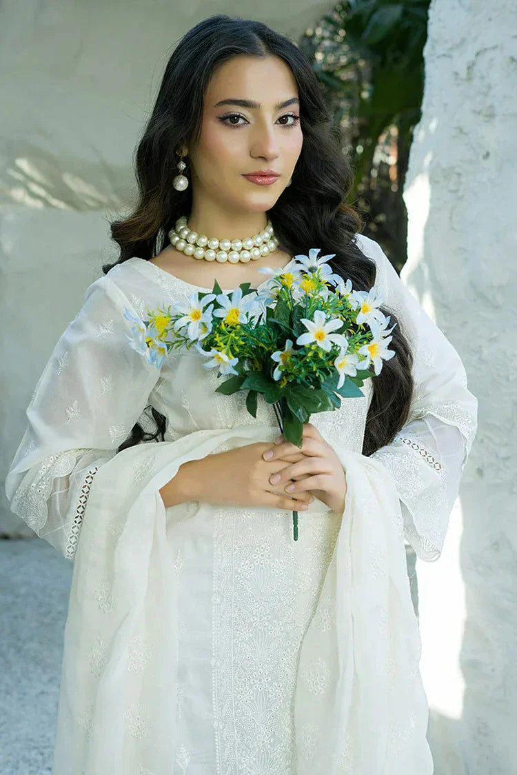 Picture of Banafsheh - Chikankari Luxury Embroidered Lawn Collection - BN-305 - Unstitched - Available at Raja Sahib