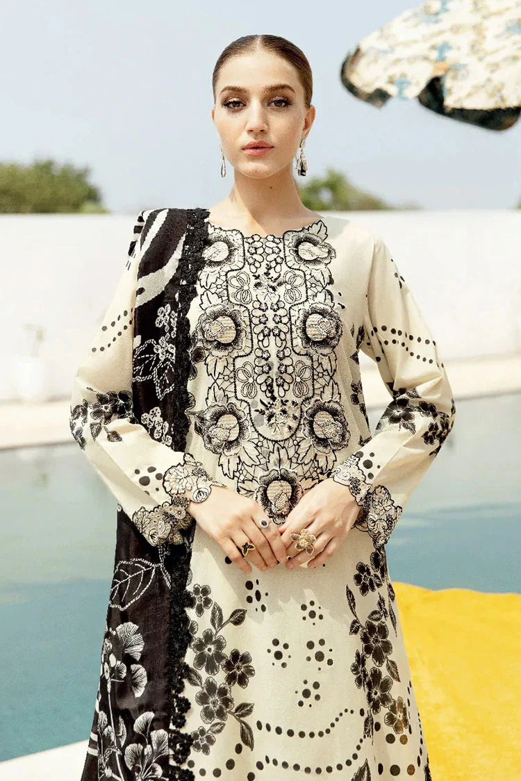 Picture of Ramsha - Rangrez Embroidered Lawn Collection - N-602 - Unstitched - Available at Raja Sahib