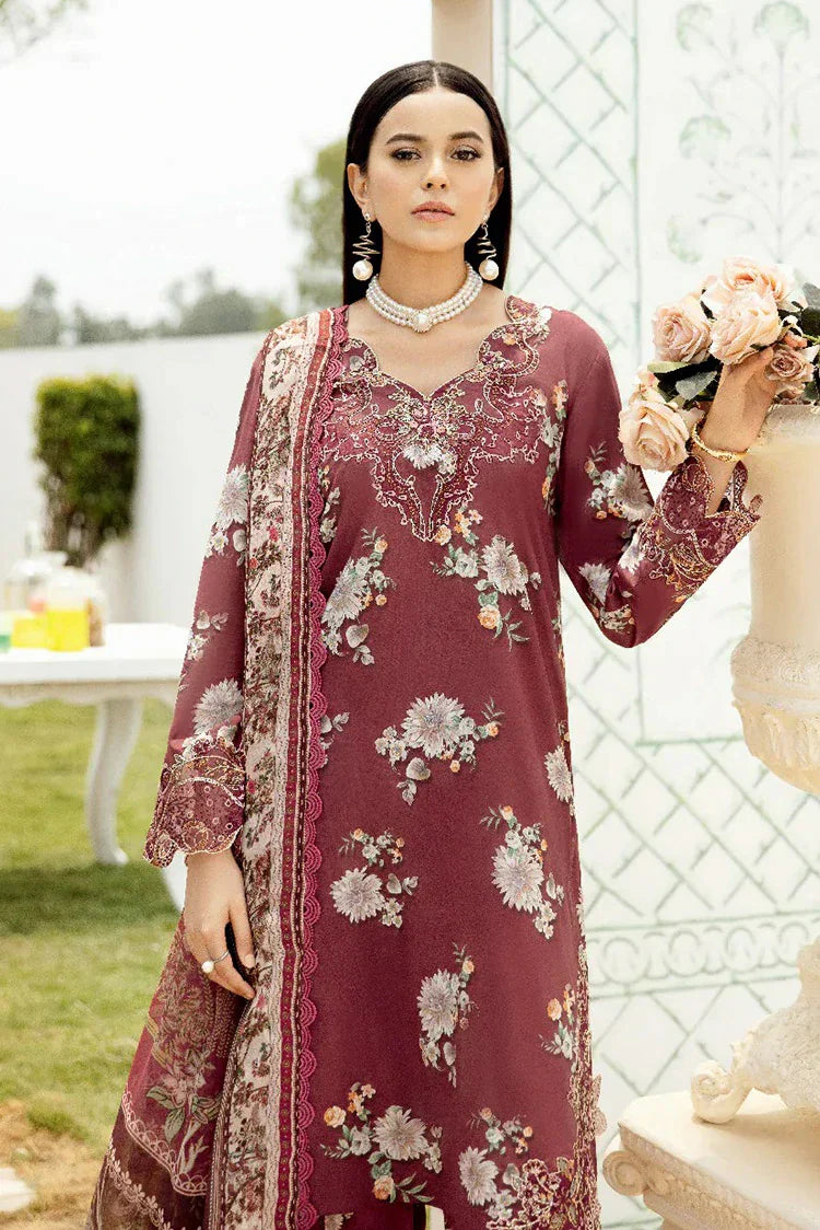 Picture of Ramsha - Rangrez Embroidered Lawn Collection - N-603 - Unstitched - Available at Raja Sahib