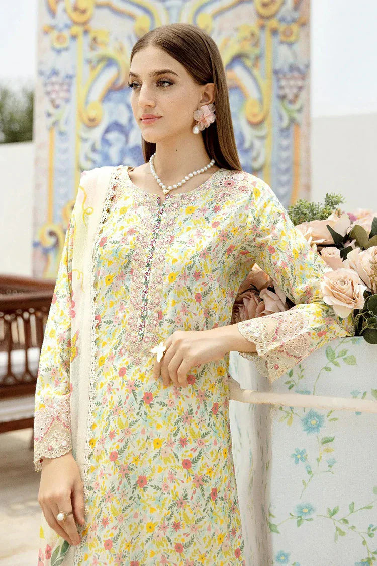 Picture of Ramsha - Rangrez Embroidered Lawn Collection - N-604 - Unstitched - Available at Raja Sahib