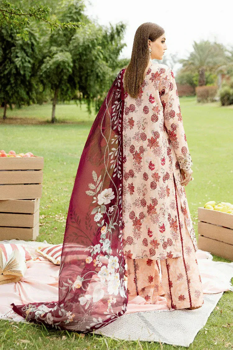 Picture of Ramsha - Rangrez Embroidered Lawn Collection - N-605 - Unstitched - Available at Raja Sahib