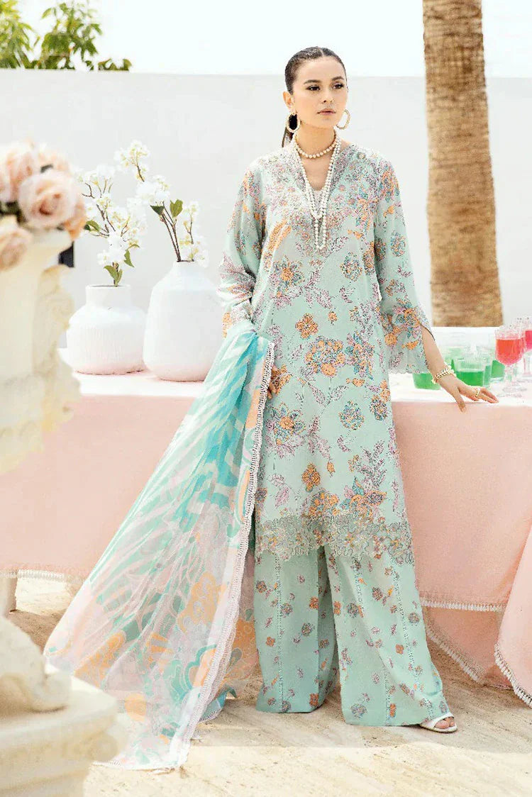 Picture of Ramsha - Rangrez Embroidered Lawn Collection - N-607 - Unstitched - Available at Raja Sahib