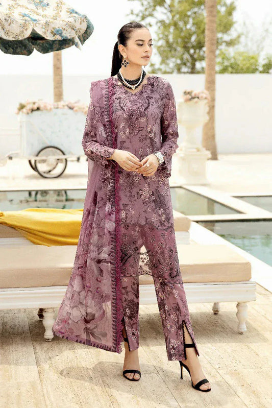 Picture of Ramsha - Rangrez Embroidered Lawn Collection - N-609 - Unstitched - Available at Raja Sahib