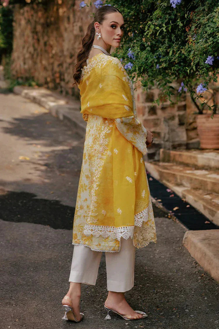 Picture of Rajbari - Floral Symphony Lawn Collection - Design 01 - Unstitched - Available at Raja Sahib