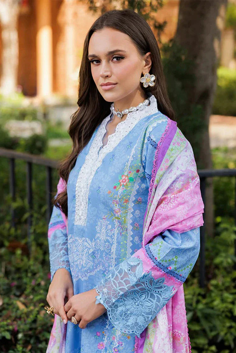 Picture of Rajbari - Floral Symphony Lawn Collection - Design 02 - Unstitched - Available at Raja Sahib