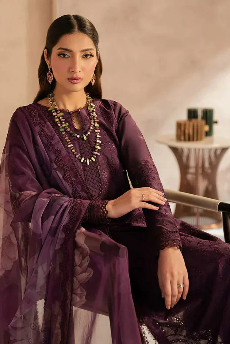 Picture of Zarif - Chikankari Lawn Collection - UNST-LWN-06 VIRAYA - Unstitched - Available at Raja Sahib