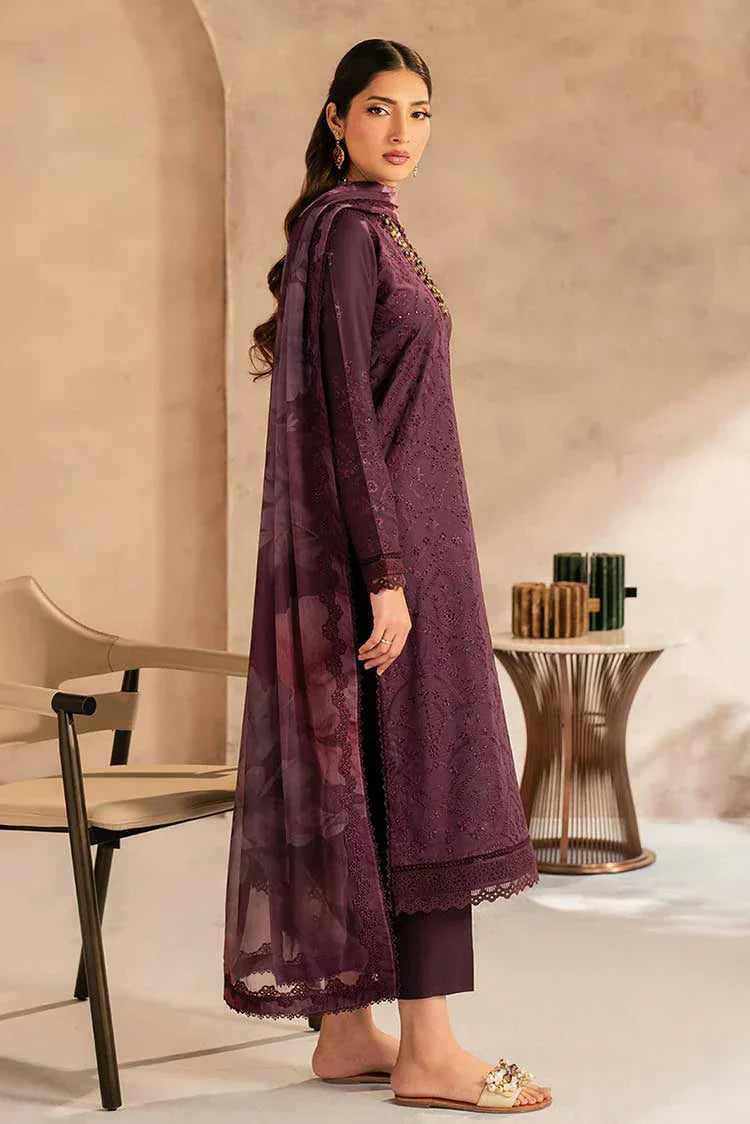 Picture of Zarif - Chikankari Lawn Collection - UNST-LWN-06 VIRAYA - Unstitched - Available at Raja Sahib