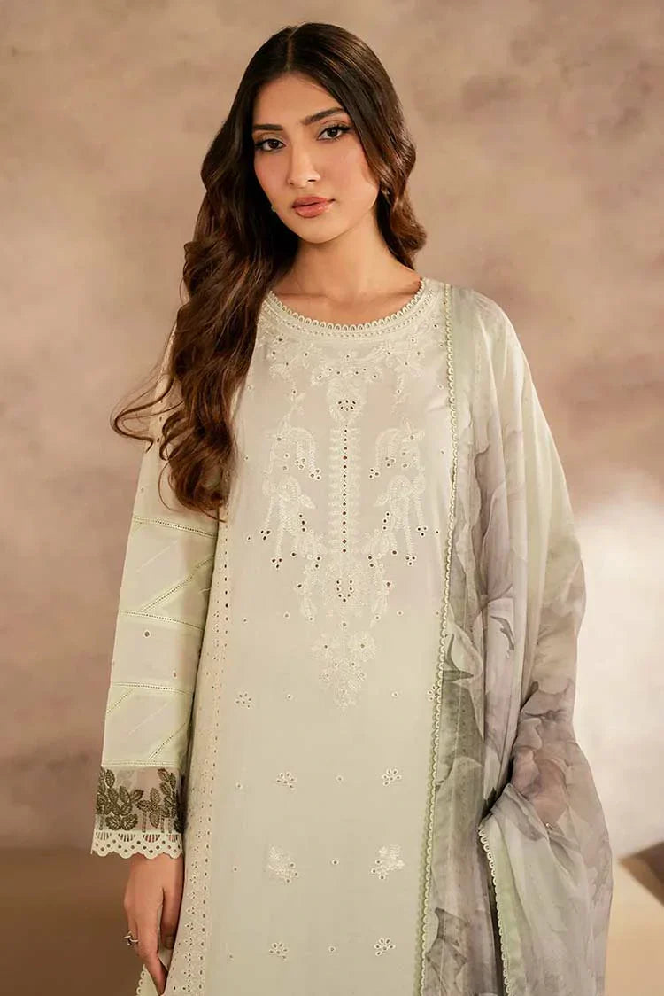 Picture of Zarif - Chikankari Lawn Collection - UNST-LWN-08 ROOHAL - Unstitched - Available at Raja Sahib