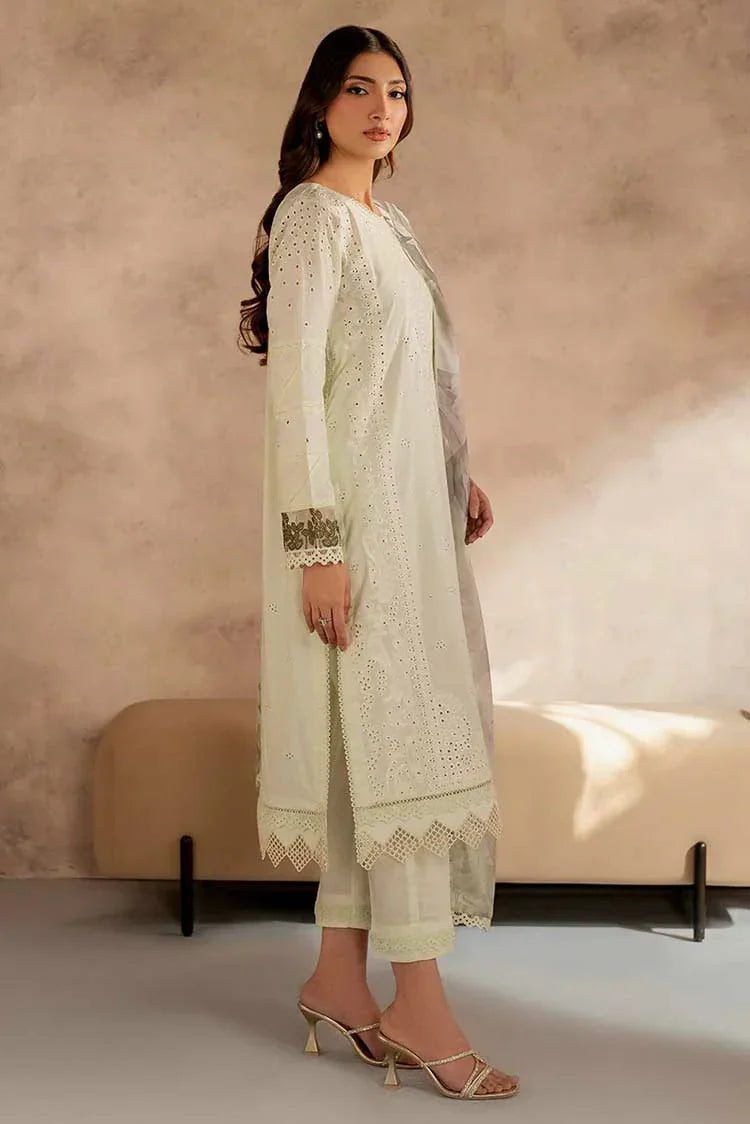 Picture of Zarif - Chikankari Lawn Collection - UNST-LWN-08 ROOHAL - Unstitched - Available at Raja Sahib