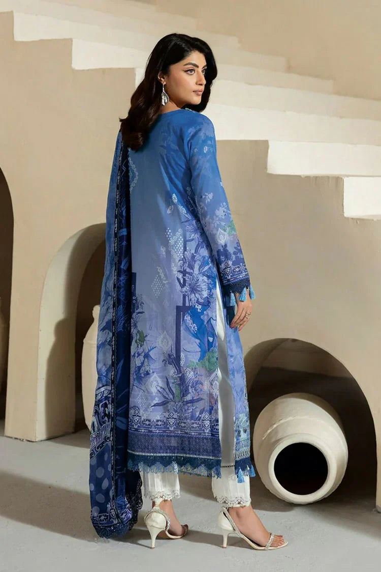 Picture of Ramsha - Mashaal Luxury Lawn Collection Vol 13 - L-1302 - Unstitched - Available at Raja Sahib