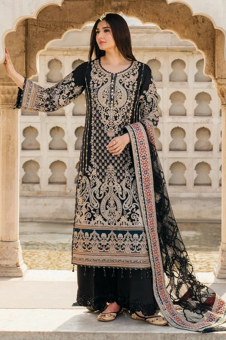 Picture of Imrozia - Meeras Luxury Eid Collection - I-222 AQIQ - Unstitched - Available at Raja Sahib