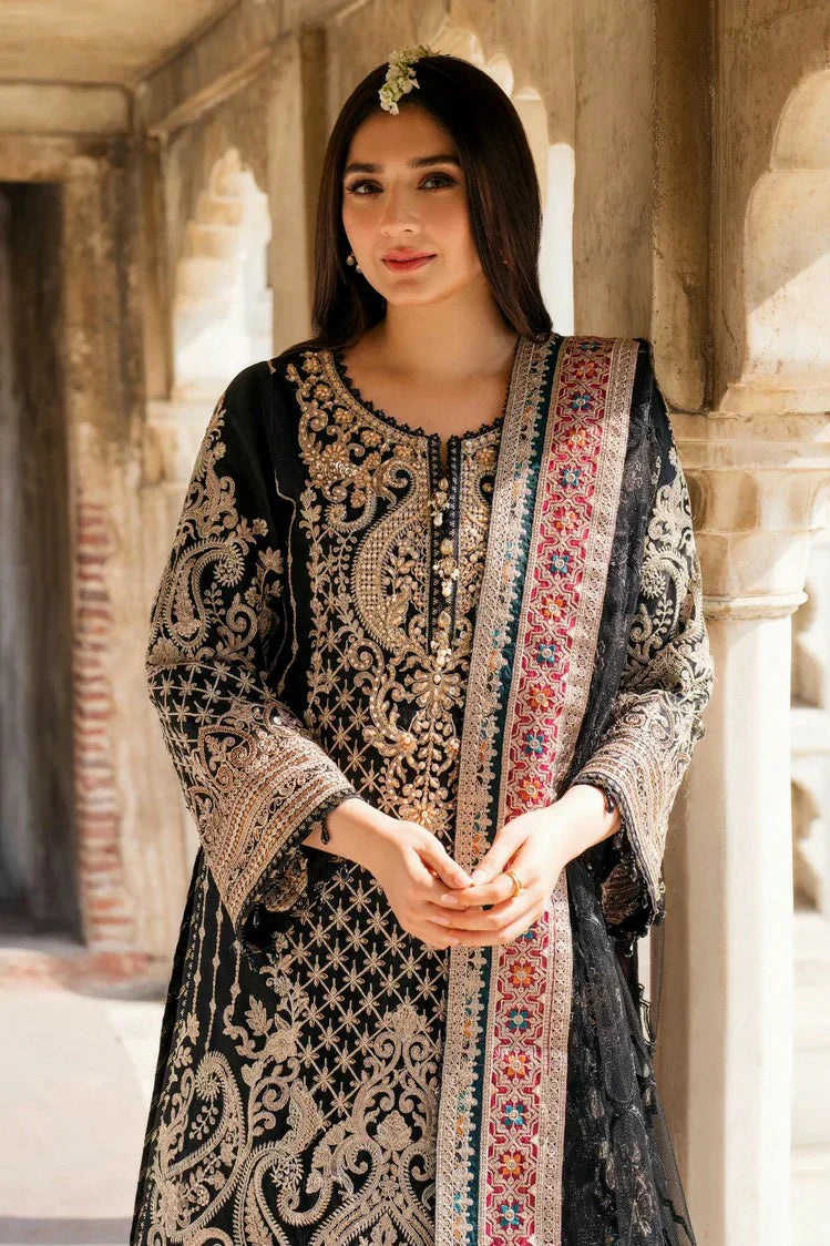 Picture of Imrozia - Meeras Luxury Eid Collection - I-222 AQIQ - Unstitched - Available at Raja Sahib