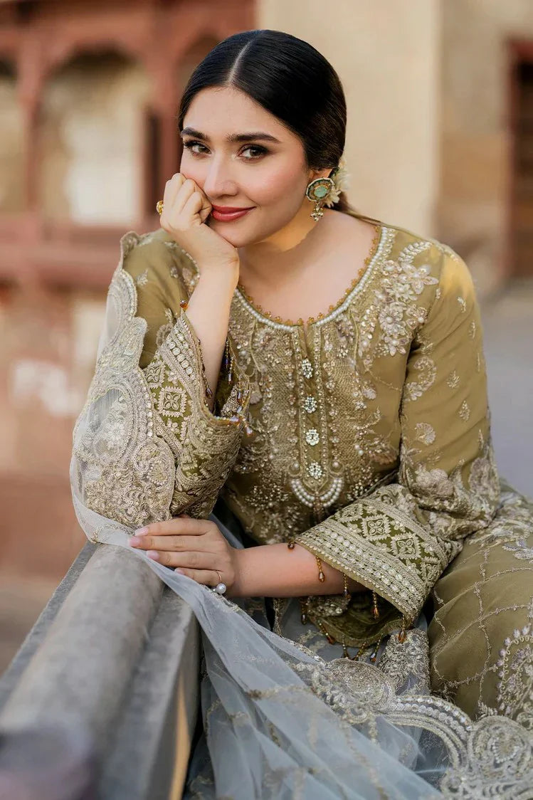Picture of Imrozia - Meeras Luxury Eid Collection - I-226 RUTAJ - Unstitched - Available at Raja Sahib