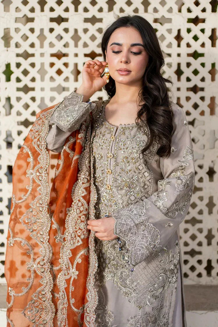 Picture of Imrozia - Meeras Luxury Eid Collection - I-227 MISR - Unstitched - Available at Raja Sahib