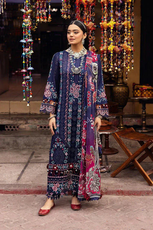 Picture of Ramsha - Andaaz Luxury Lawn Collection Vol 11 - Z-1101 - Unstitched - Available at Raja Sahib