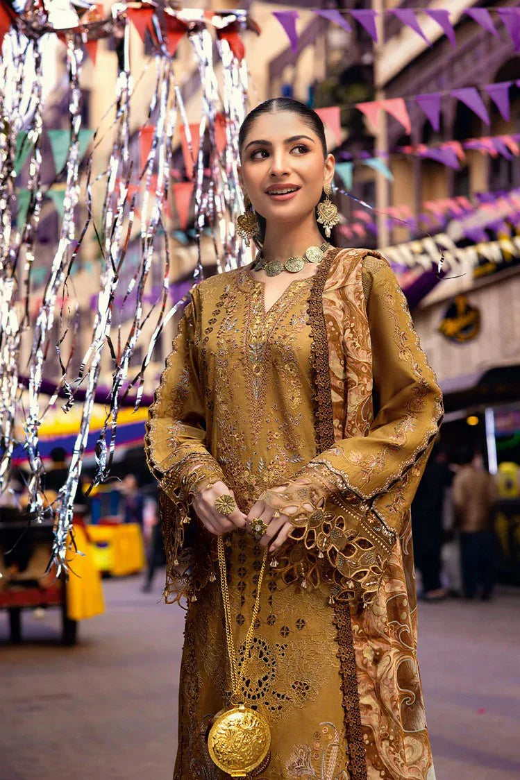 Picture of Ramsha - Andaaz Luxury Lawn Collection Vol 11 - Z-1103 - Unstitched - Available at Raja Sahib