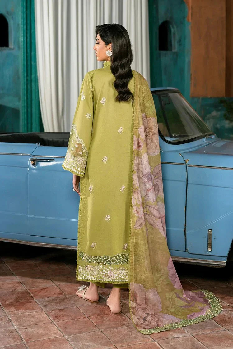Picture of Zarif - Lamhay Luxury Eid Lawn Collection - UNST-LMLW -03 HIRRAM - Unstitched - Available at Raja Sahib