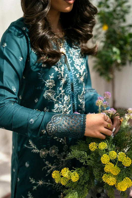 Picture of Zarif - Lamhay Luxury Eid Lawn Collection - UNST-LMLW -04 WARINA - Unstitched - Available at Raja Sahib