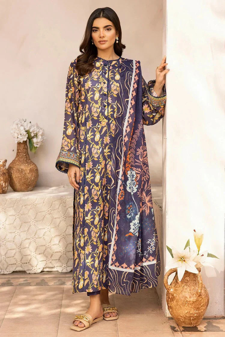 Picture of <!--any-->Motifz - Rang Printed Lawn Collection Vol 3 - 5512-EYLEEN - Unstitched - Available at Raja Sahib