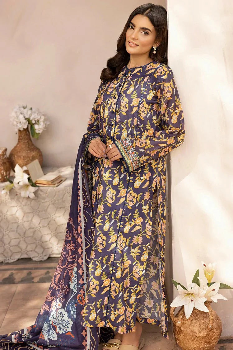 Picture of <!--any-->Motifz - Rang Printed Lawn Collection Vol 3 - 5512-EYLEEN - Unstitched - Available at Raja Sahib