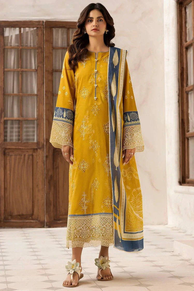 Picture of Motifz - Digital Printed Embroidered Lawn Collection - 5416-USWA - Unstitched - Available at Raja Sahib