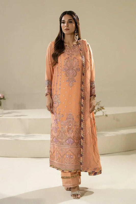 Picture of Imrozia - Nisha Eid Luxury Chiffon Edit - M-83 ZIMAL - Unstitched - Available at Raja Sahib