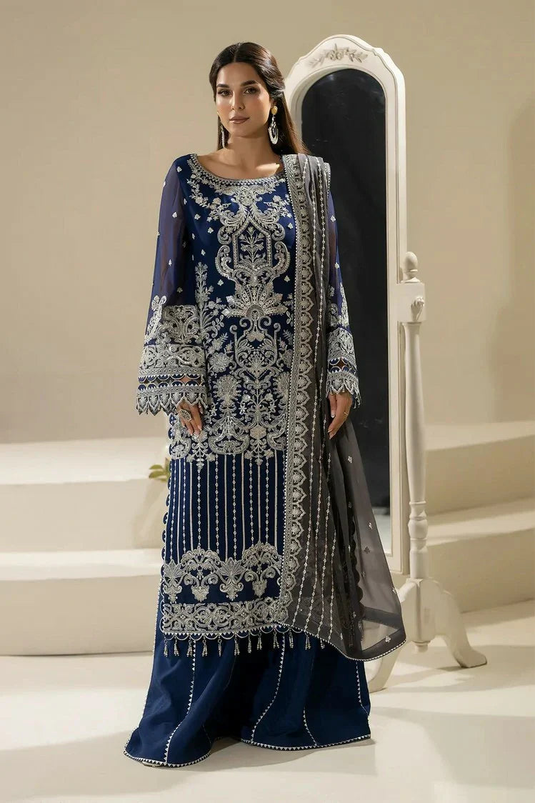 Picture of Imrozia - Nisha Eid Luxury Chiffon Edit - M-89 LAMIYA - Unstitched - Available at Raja Sahib