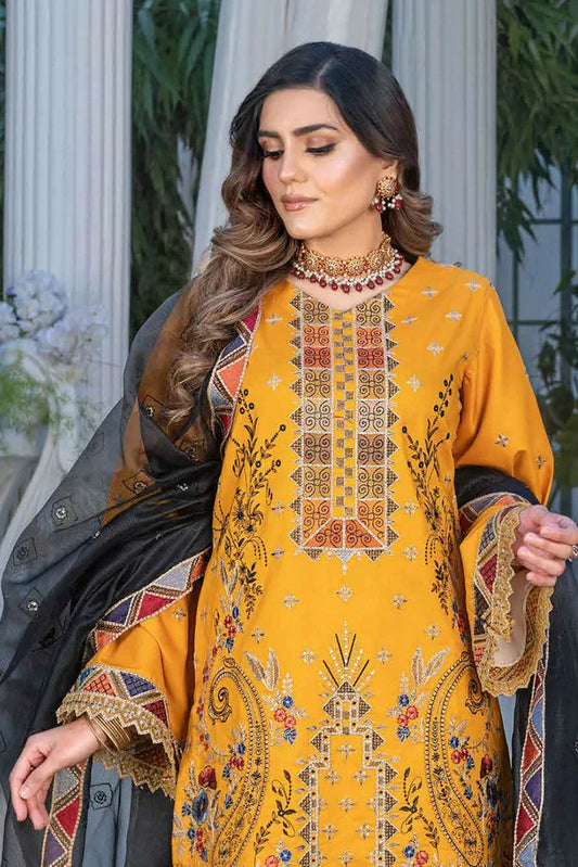 Picture of Janique - Eid Lawn Collection Vol 8 - Design 04 - Unstitched - Available at Raja Sahib