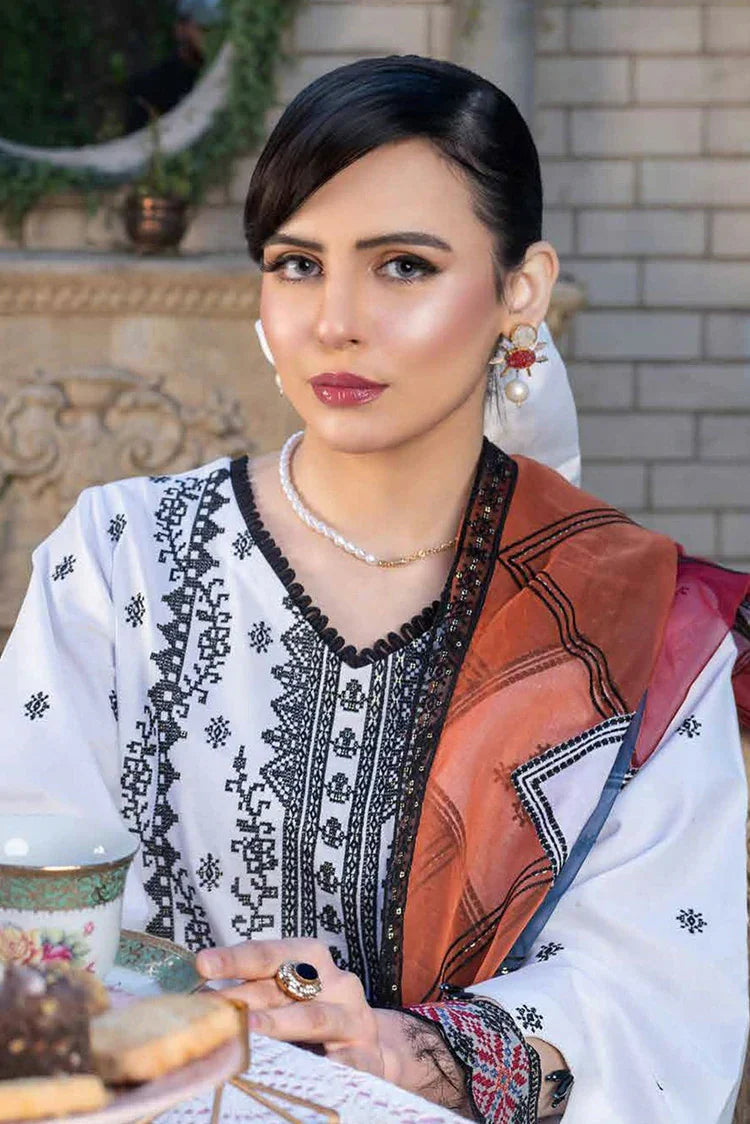 Picture of Janique - Eid Lawn Collection Vol 8 - Design 06 - Unstitched - Available at Raja Sahib