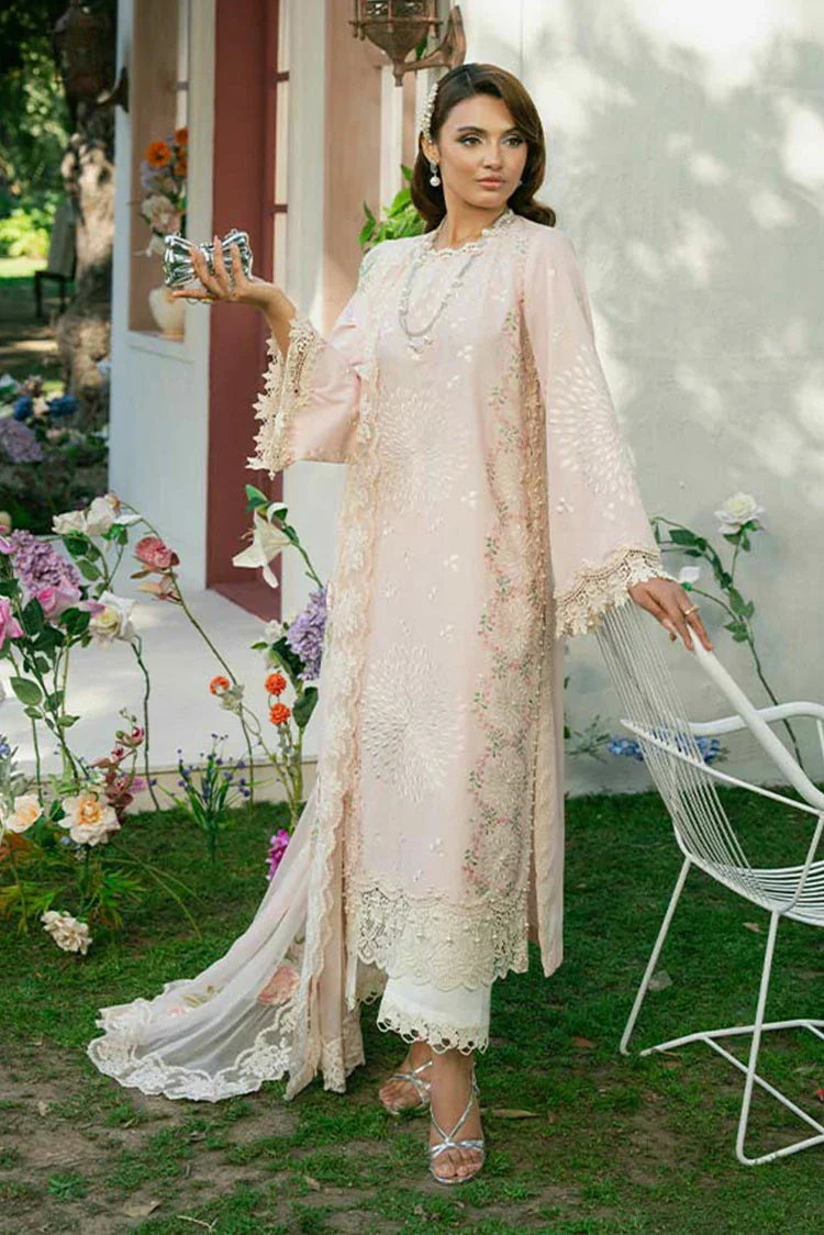 Picture of Zevk - Flora Festive Lawn Vol 2 - 05 LOTUS - Unstitched - Available at Raja Sahib
