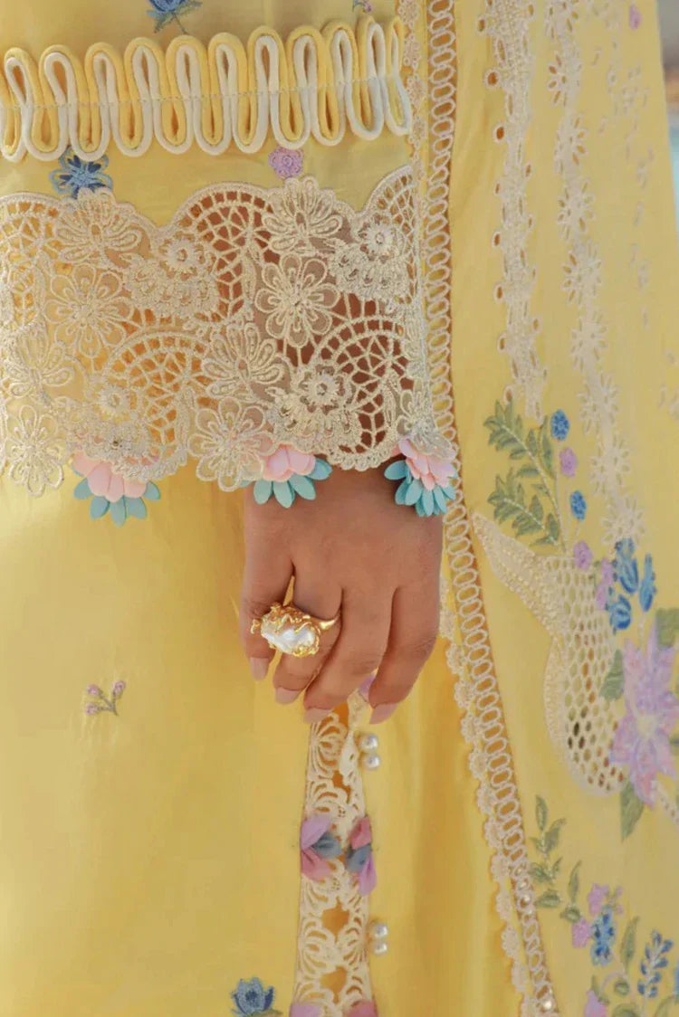 Picture of Gulmina - Luxury Lawn Collection - 02 Daffodils - Unstitched - Available at Raja Sahib