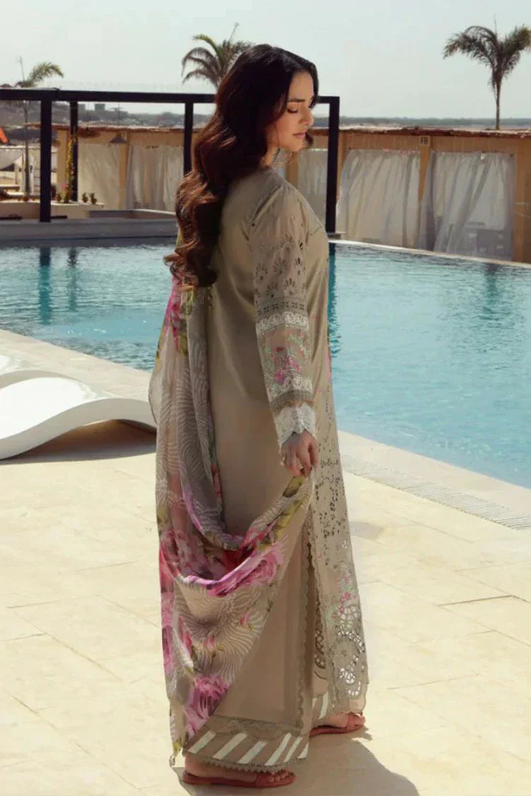 Picture of Gulmina - Luxury Lawn Collection - 03 Mahay - Unstitched - Available at Raja Sahib