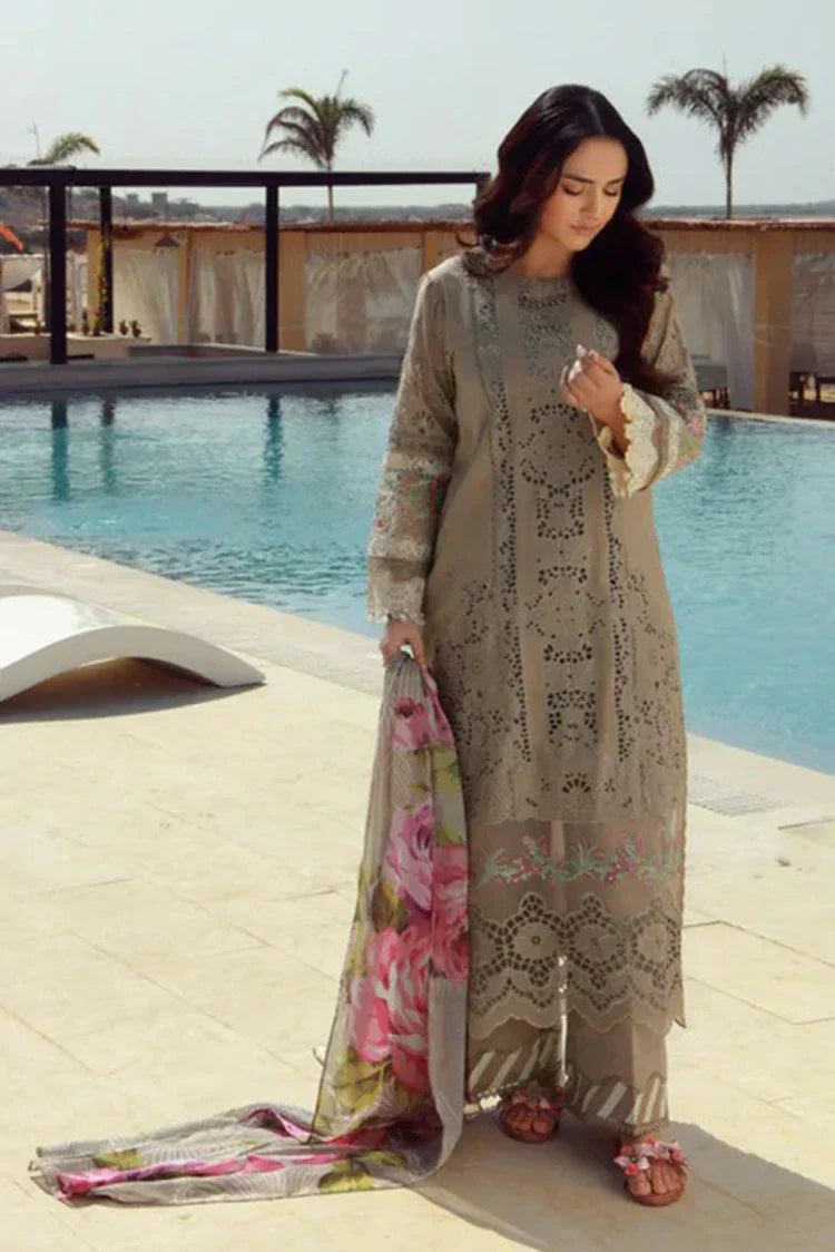 Picture of Gulmina - Luxury Lawn Collection - 03 Mahay - Unstitched - Available at Raja Sahib