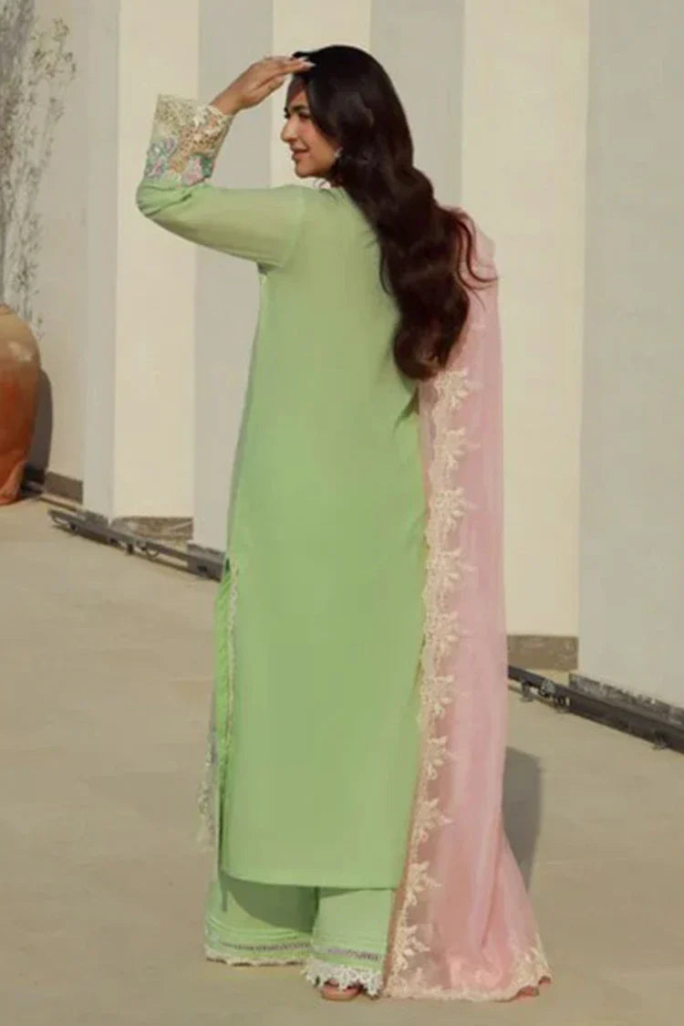 Picture of Gulmina - Luxury Lawn Collection - 08 Gardenia - Unstitched - Available at Raja Sahib