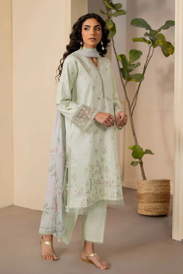 Picture of Seran - Nayaab Eid Lawn Collection - 01 ABEER - Unstitched - Available at Raja Sahib