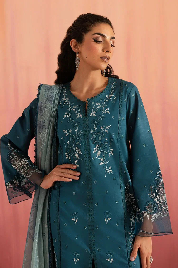 Picture of Seran - Nayaab Eid Lawn Collection - 09 TIA - Unstitched - Available at Raja Sahib
