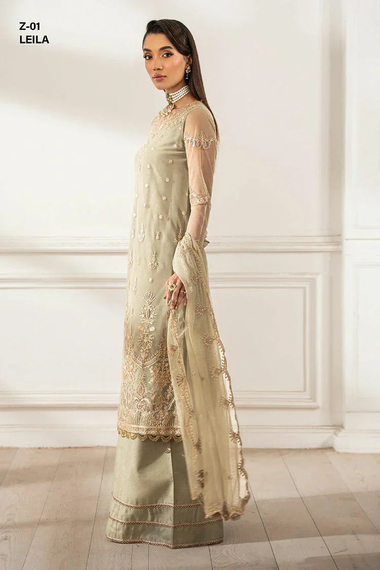 Picture of Zarif - Heer Formals - Z-01 Leila - Unstitched - Available at Raja Sahib