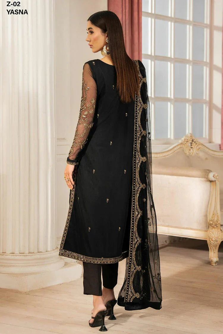 Picture of Zarif - Heer Formals - Z-02 Yasna - Unstitched - Available at Raja Sahib