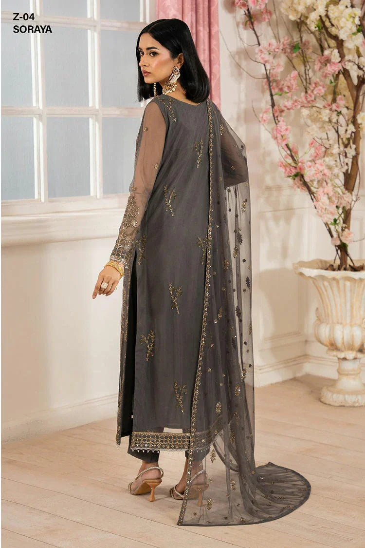 Picture of Zarif - Heer Formals - Z-04 Soraya - Unstitched - Available at Raja Sahib