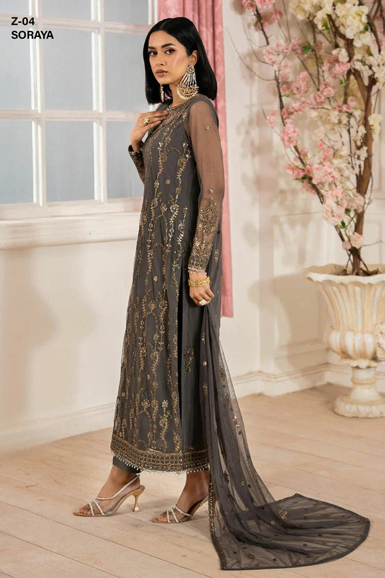 Picture of Zarif - Heer Formals - Z-04 Soraya - Unstitched - Available at Raja Sahib