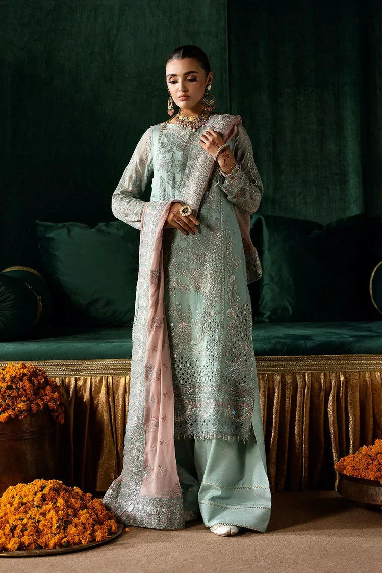 Picture of Ramsha - Dastak Luxury Chiffon Collection Vol 2 - Q-206 - Unstitched - Available at Raja Sahib